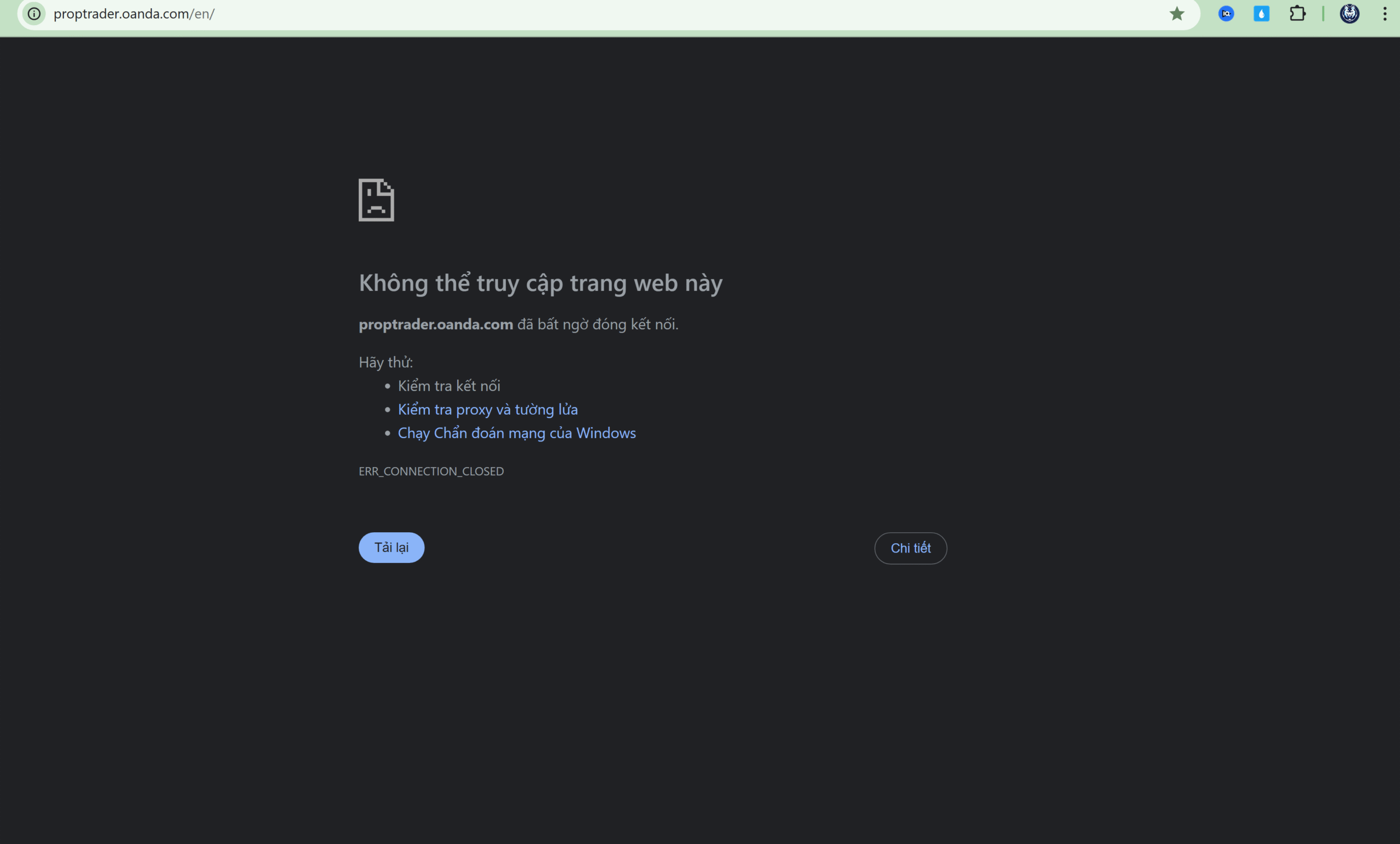 nhà mạng chặn truy cập