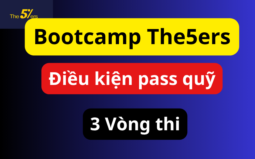 Bootcamp the5ers là gì . Điều kiện pass quỹ gói bootcamp the5ers